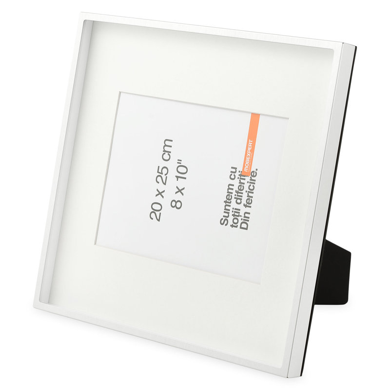 White Metal Picture Frame