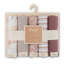 Violet 5-Piece Cotton Baby Washcloth Set