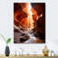 Art mural en métal Canyon, Antelope Canyon Landscape Decor - Canyon Antelope Symphony II-631839154