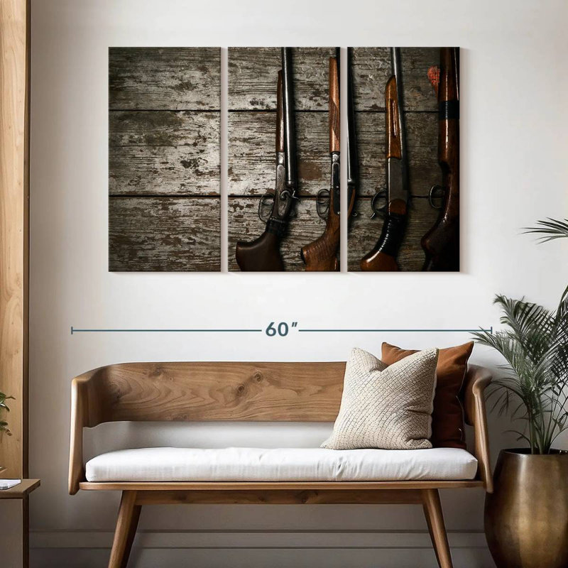 Armes de chasse Senne, H 32 po x l 50 po