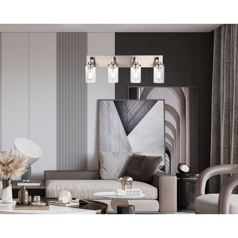 Seraphine Armed Sconce, Brushed Nickel