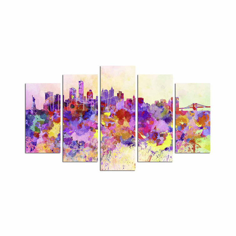 Bless international On Canvas 5 Pieces Print | Wayfair