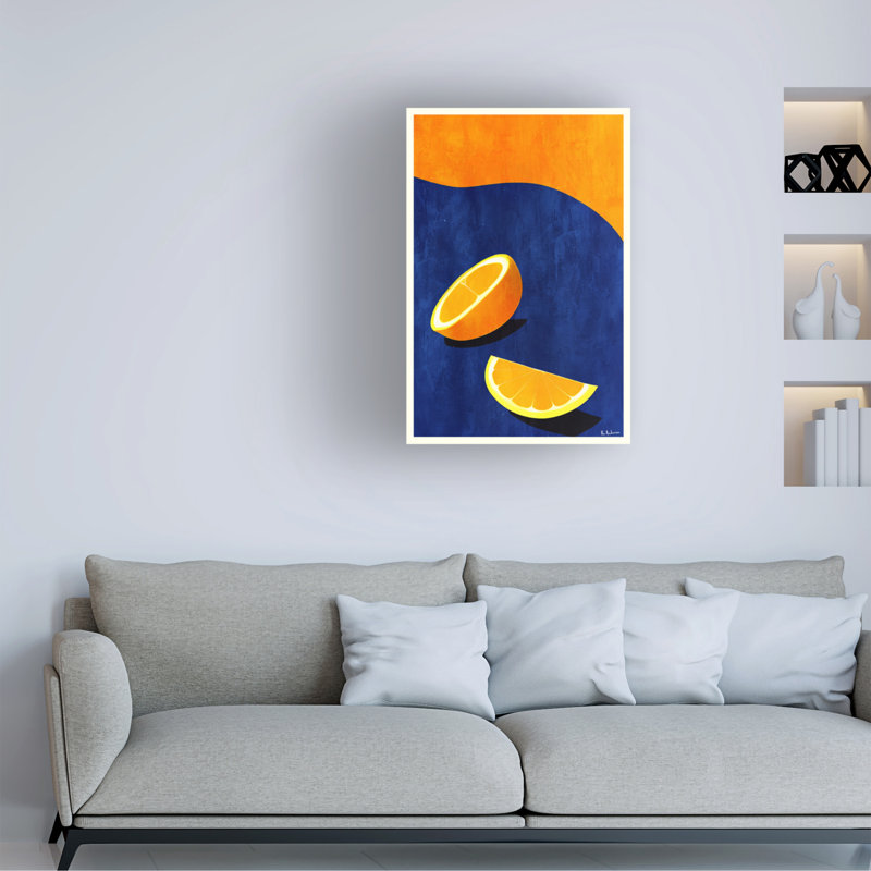 «Bo Anderson Petit Dei? Jeuner, Deux Oranges», reproduction sur toile, H 19 po x l 12 po x P 2 po