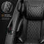 Fauteuil inclinable de massage électrique complet avec système de rouleaux dorsaux, compression d'air, haut-parleur Bluetooth et éclairage d'ambiance