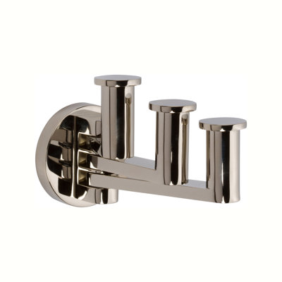 Kubic Pivoting Triple Robe Hook