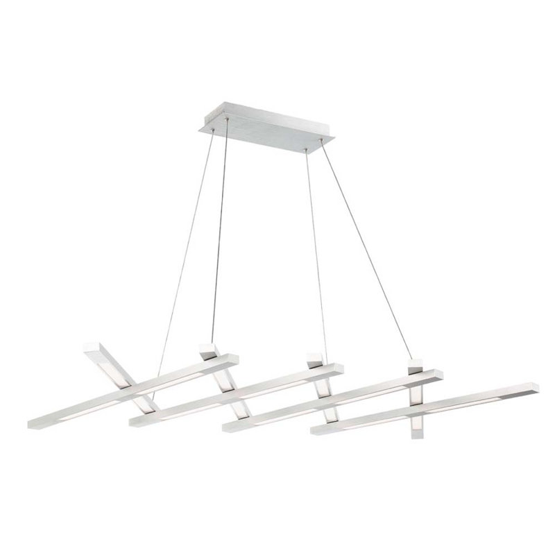 Lustre linéaire 1 lumières spoutnik modern Scissors