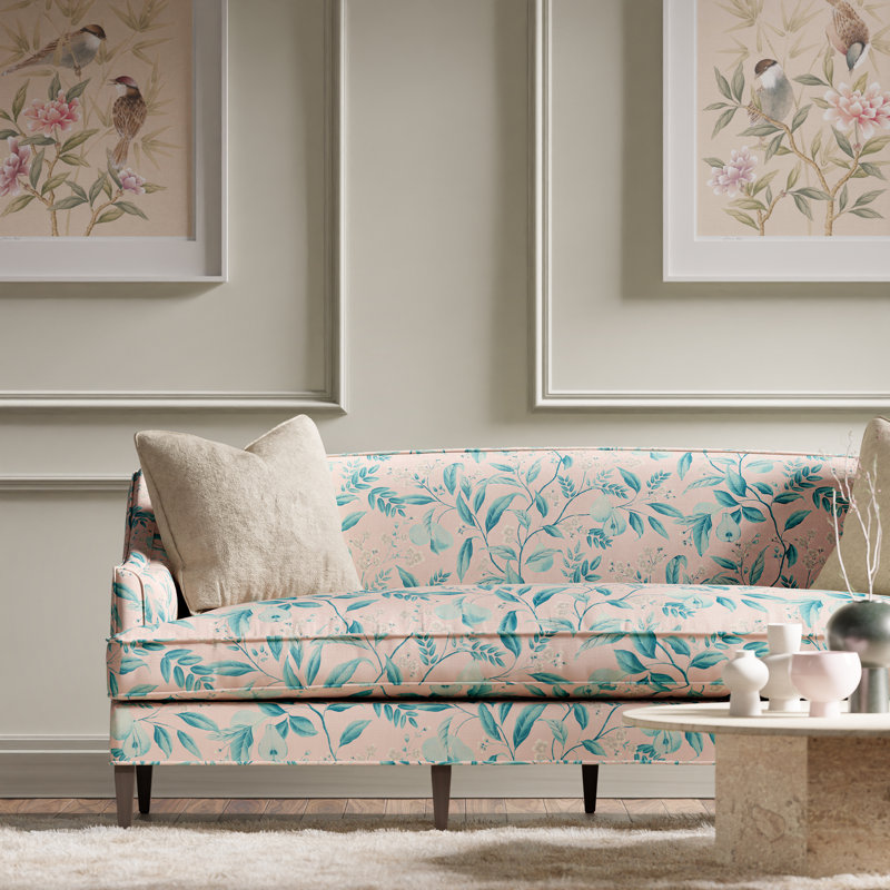 Marie Fabric, Rose/Lagoon