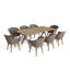 Alura Padua Outdoor Teak Dining Set-747310796