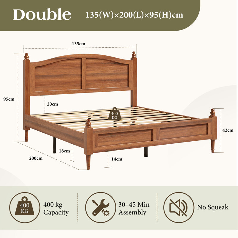 Bed, Double (4'6)