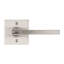Satin Nickel Entry Door Lever