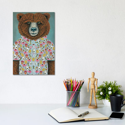 Barry's Honey Shirt by Marisa Ray - Wrapped Canvas Gallery-Wrapped Canvas Giclée