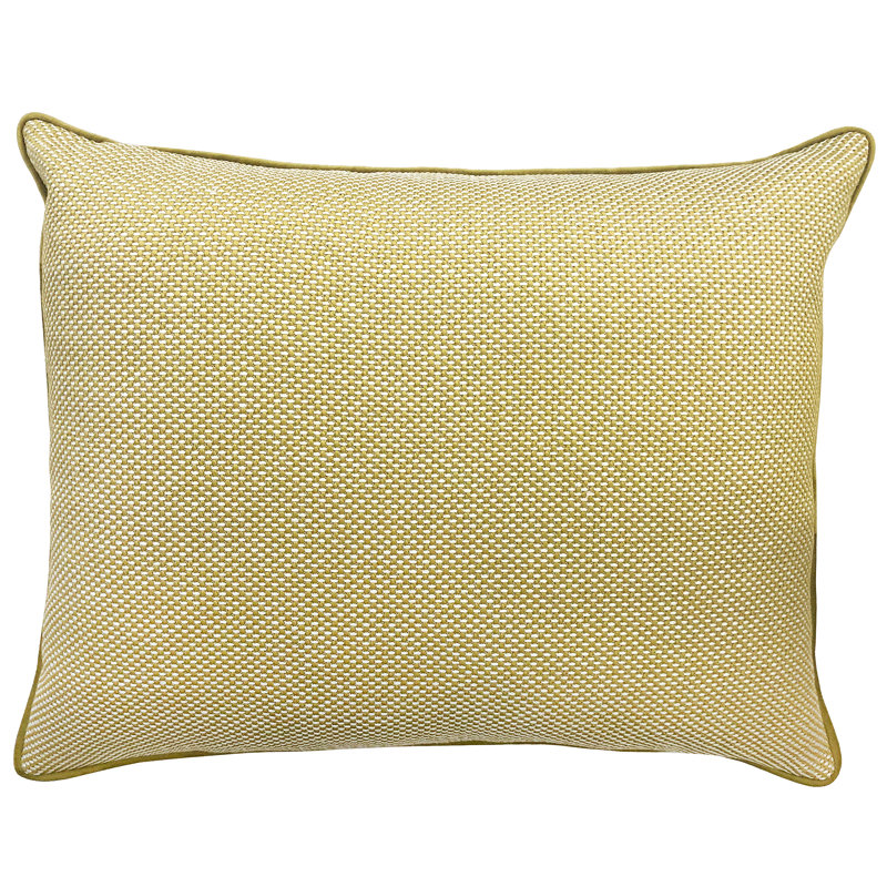 Marino Lumbar Pillow Cover & Insert, Mustard