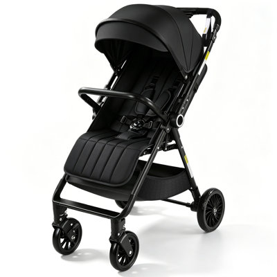 Light Compact Travel Stroller 13.6Lbs For Baby,Black