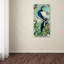 « pretty peacock i », reproduction sur toile tendue-31356056