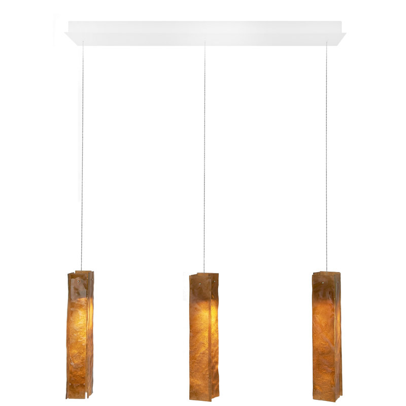 3 - Light Pendant, Amber