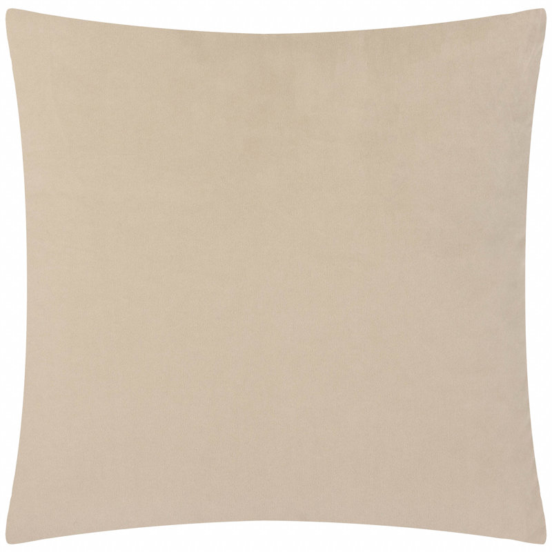 Evoke Geometric Square Cushion, Beige, Pillow Cover Only - No Insert, Square 55cm