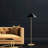 Glamorous Floor Lamp with Metal Body, 18.1 x 18.1 x 59.1 inches | E27 Socket, Max 40W | Base Plate: 12.2 x 12.2 x 0.8 inches | 6.6 ft Cable | Elegant Lighting for Living Room, Bedroom, or Office | Stylish and Functional Design-838591813
