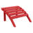 Outdoor Poly Adirondack Chair With Ottoman-118433009