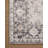 Oriental Machine Woven Polyester Area Rug in Charcoal/Ivory-87054105