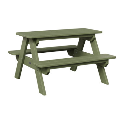 Berlin Gardens Kids Rectangular Picnic Table