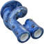 Handcrafted Blue West-African Soapstone Candleholders
