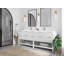 Meuble-lavabo double 84 po avec plateau Catalina-95324845