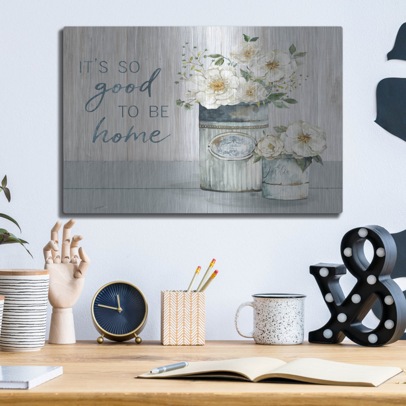 «Good To Be Home» par Carol Robinson, H 12 po x l 16 po