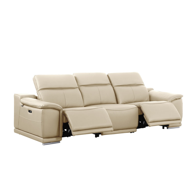 Canapé inclinable électrique Divanitalia, Beige