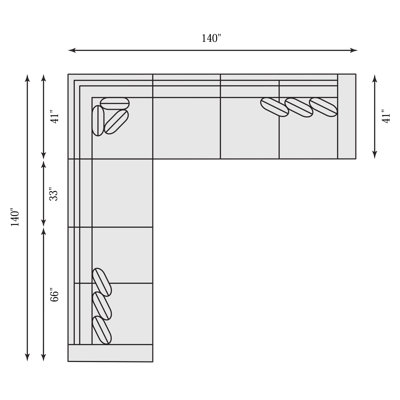 Germain Corner Sectional
