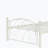 38.64'' Steel Bed Frame with Open Headboard-89150988