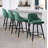 Swivel Upholstered 26"/29" Counter & Bar Stool With Solid Metal Frame and Velvet Back-1108902019-1125635294