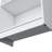 White Bookcase With 4 Tiered Shelves. Enhances Interior Decor. Blends Classic And Modern. Offers Ample Storage. 71.1 Inches Height X 24.7 Width 11.7 Depth. Wood Material. Closed Back Shelf 4 Storage-124578614
