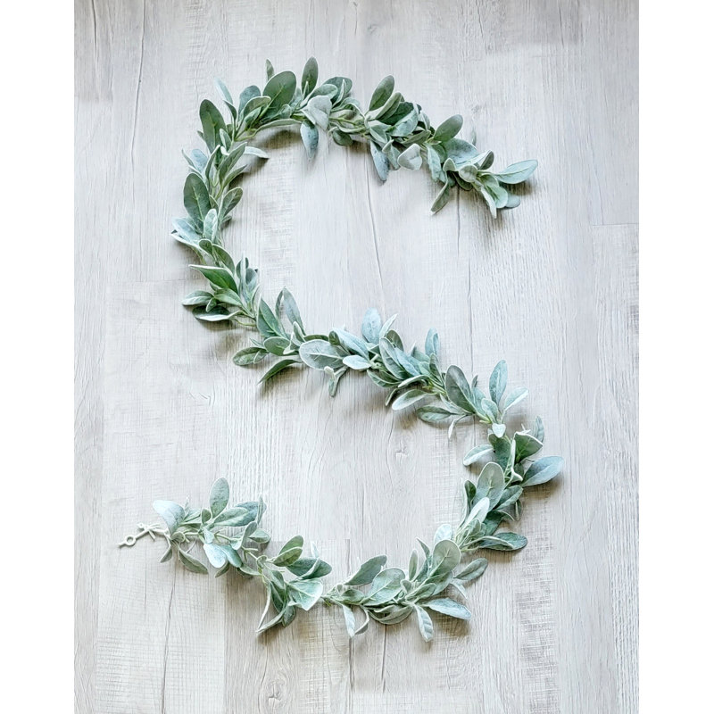 6' Lambs Ear Garland