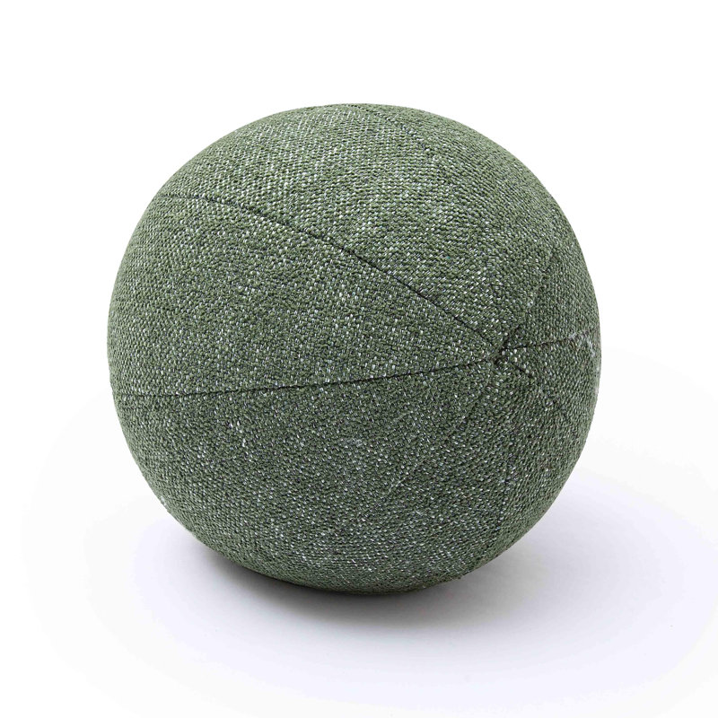 Coussin texturé Boba Forest, Vert, H 14 po x l 14 po