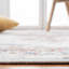 Tapis oriental ivoire / rouille-382794385