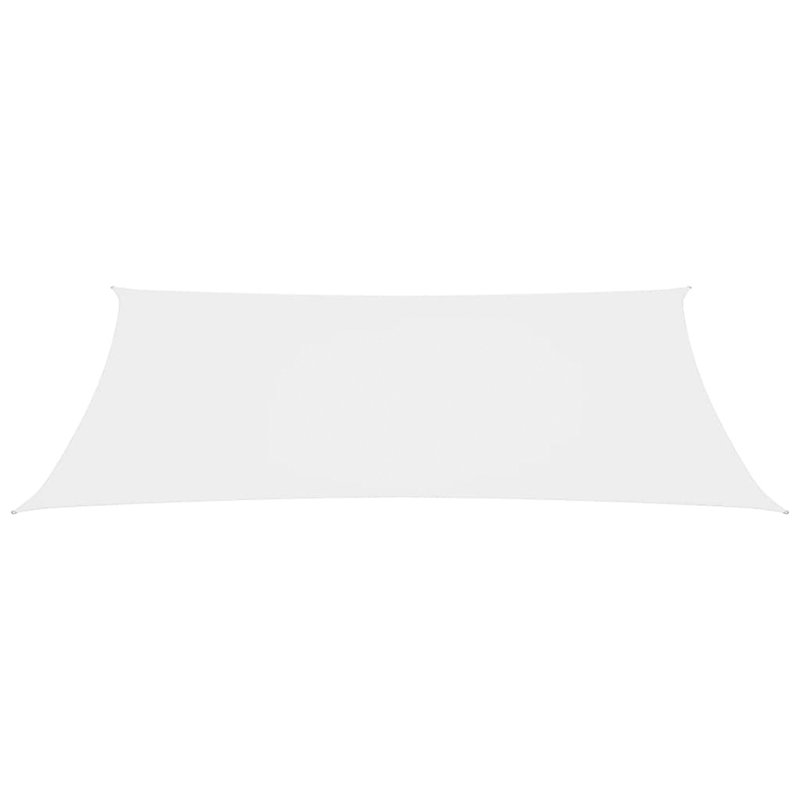 Pevely Rectangular Shade Sail, White, 8m x 5m