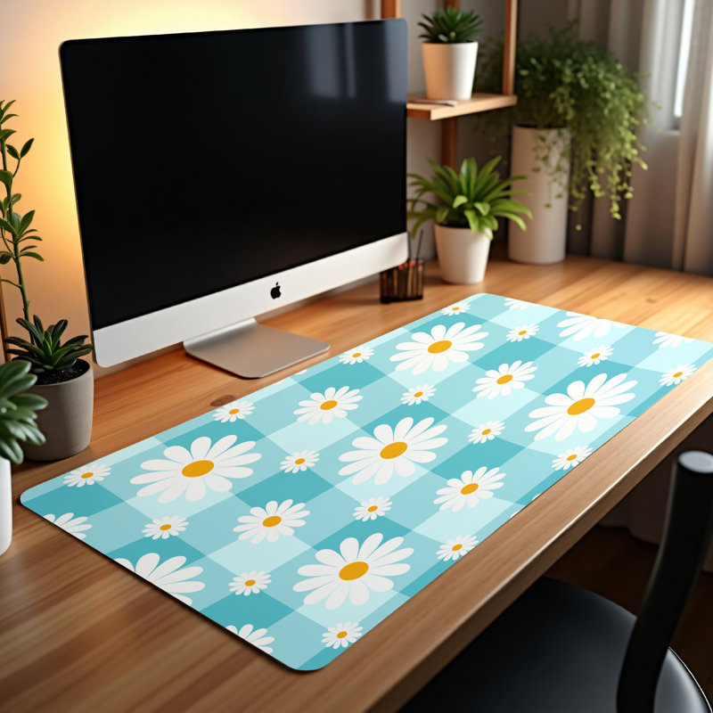 Polyester Desk Pad, 31.5x15.5
