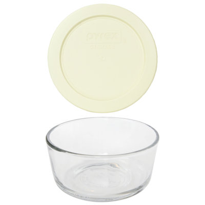 Pyrex 7200 Glass Bowl & 7200-PC Matching Lid