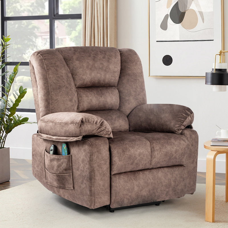 Fauteuil inclinable électrique Power Lift, Brun