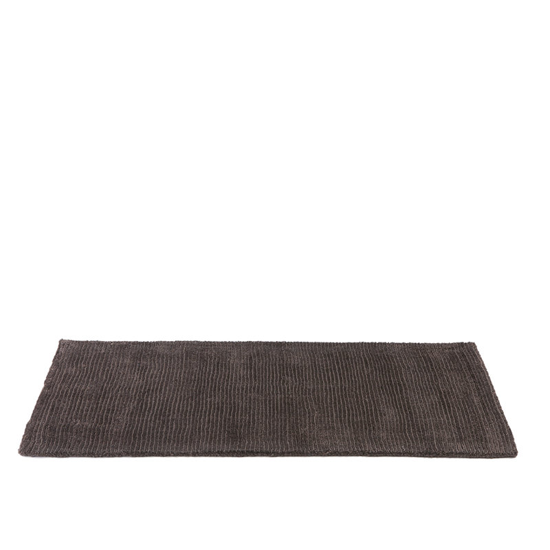 Solid Colour Hand Woven 60cm X 120cm Area Rug