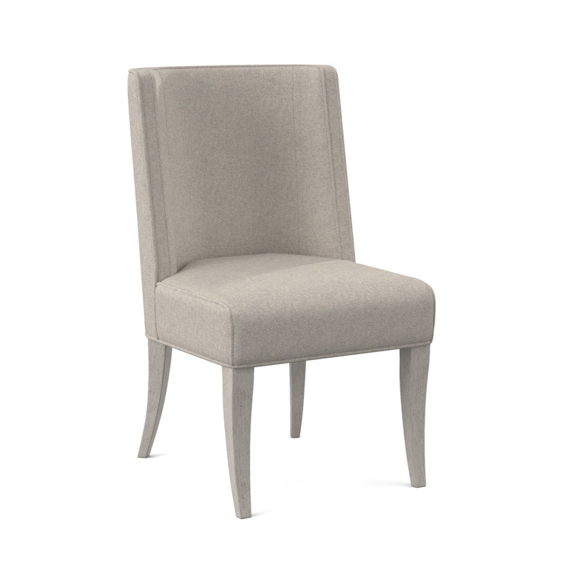 Bandeau Dining Chair, Bisque, Filigree Ivory 100% Polyester