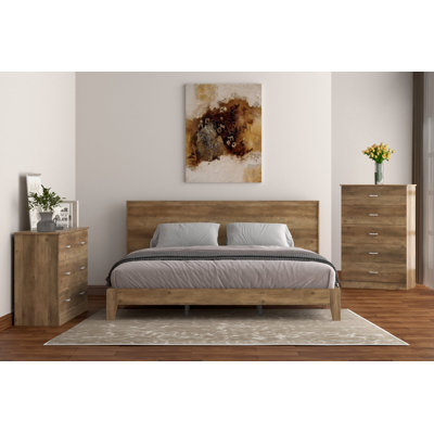 Roelke 3 Piece Bedroom Set