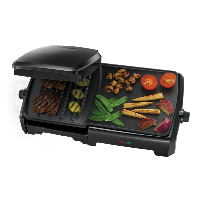 George Foreman 17.1cm Non Stick Electric Grill & Panini Press