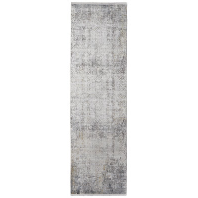 Viscose Abstract Indoor Rug