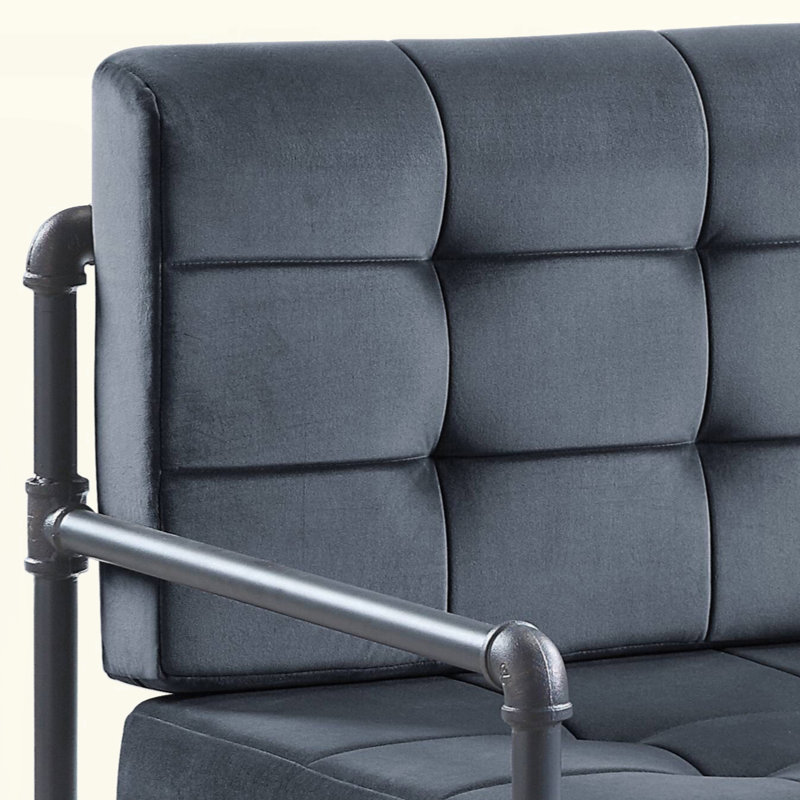 Fauteuil d'appoint Velvet & Sandy