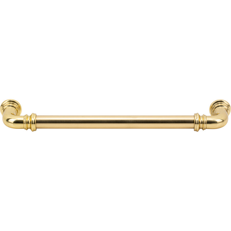 Ronan Pull, 7", Polished Brass