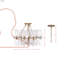 Plafonnier semi-encastré convertible 4 lumières Aurora