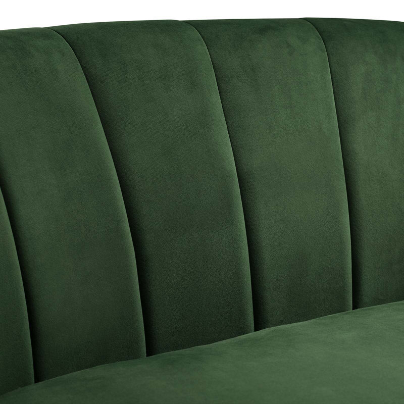 Velvet Armchair, Emerald Velvet
