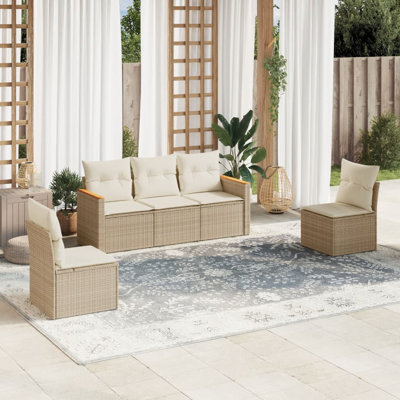 Ensemble de canapé de jardin Vidaxl