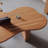 Simple and unique-shaped desk-1025419452